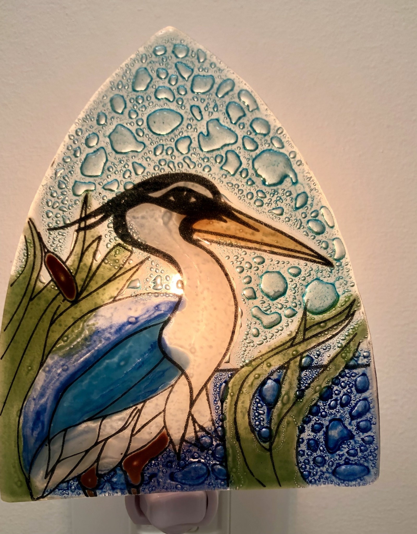 Pampeana Blue Heron Nightlight
