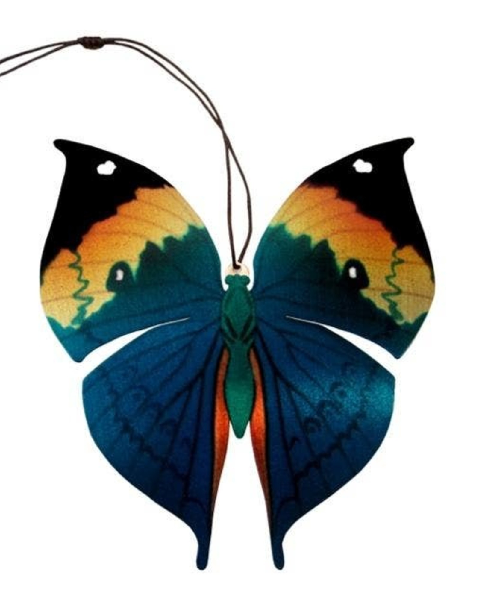 Tulia Artisans Dead Leaf Butterfly Ornament