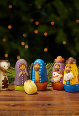 Serrv Amigos Terracotta Nativity