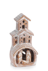 Serrv Terracotta Chimney Nativity (4 Pieces)