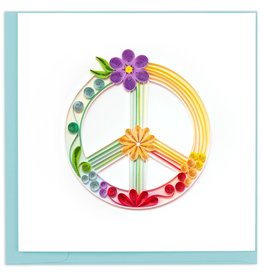Quilling Card Quilled Peace Sign Greeting Card