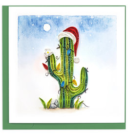 Quilling Card Quilled Christmas Cactus Greeting Card