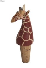 Ten Thousand Villages Giraffe Bottle Topper