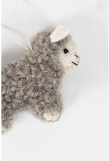 Fleece Navidad Sheep Ornament
