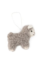 Fleece Navidad Sheep Ornament