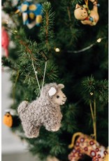 Fleece Navidad Sheep Ornament