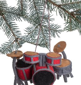 Silk Road Bazaar Drum Set Ornament