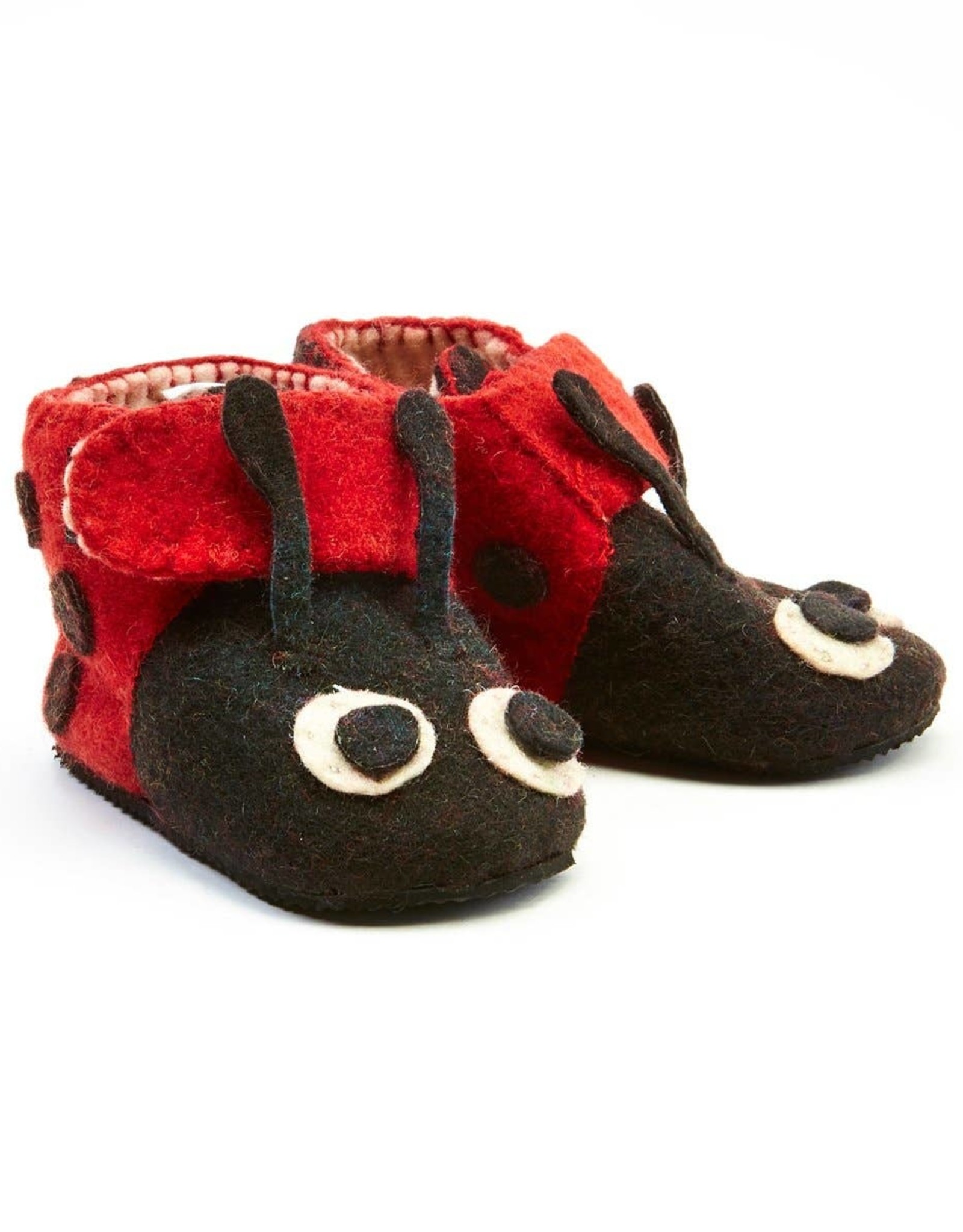 Silk Road Bazaar Ladybug Toddler Zooties  | 1-2yrs