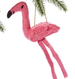 Silk Road Bazaar Flamingo Ornament
