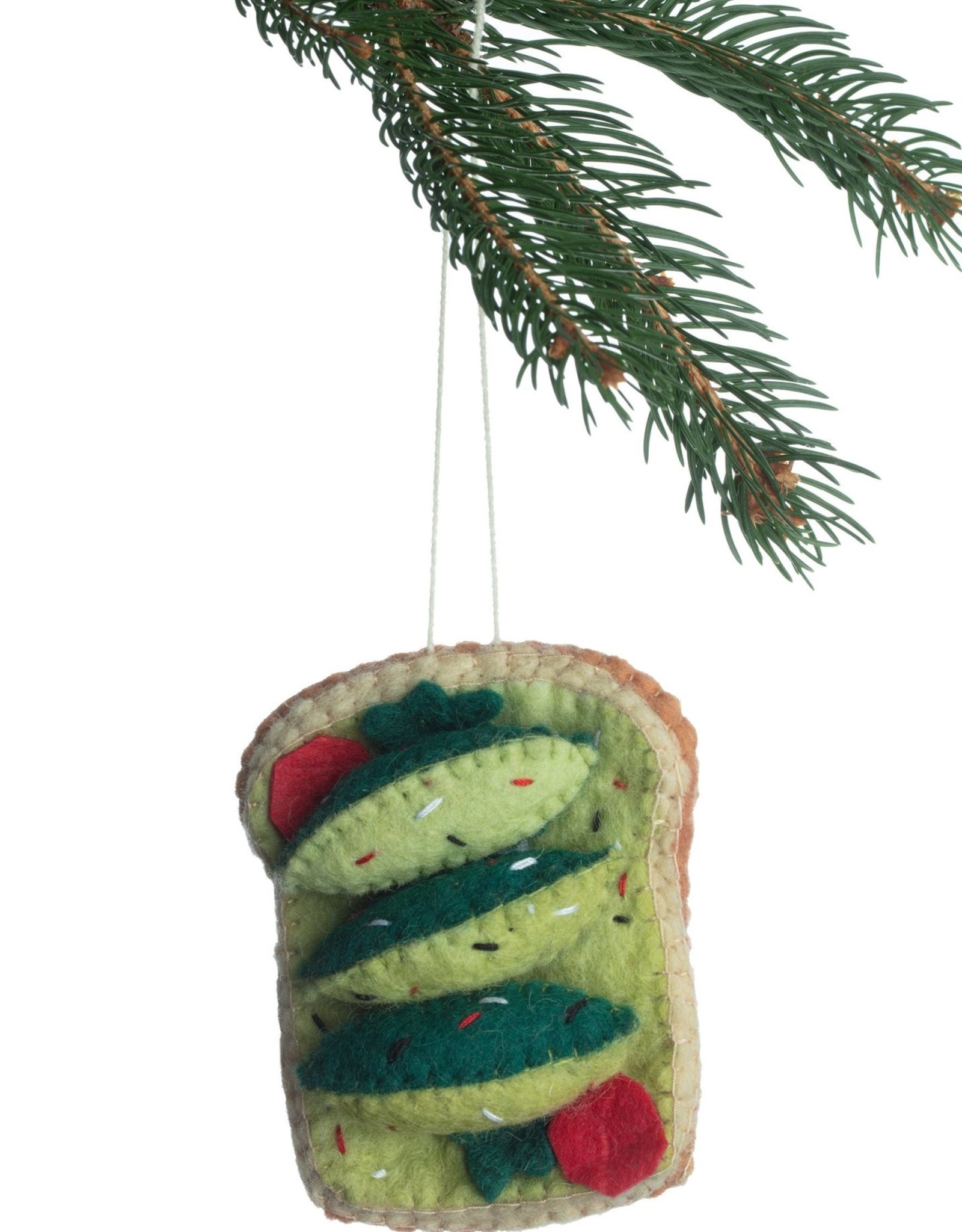 Silk Road Bazaar Avocado Toast Ornament