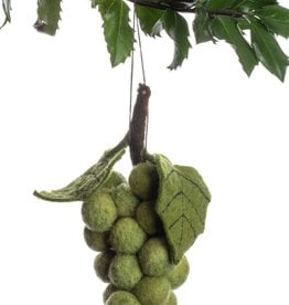 Silk Road Bazaar Green Grape Ornament