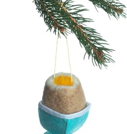 Silk Road Bazaar Soft Boiled Egg Ornament