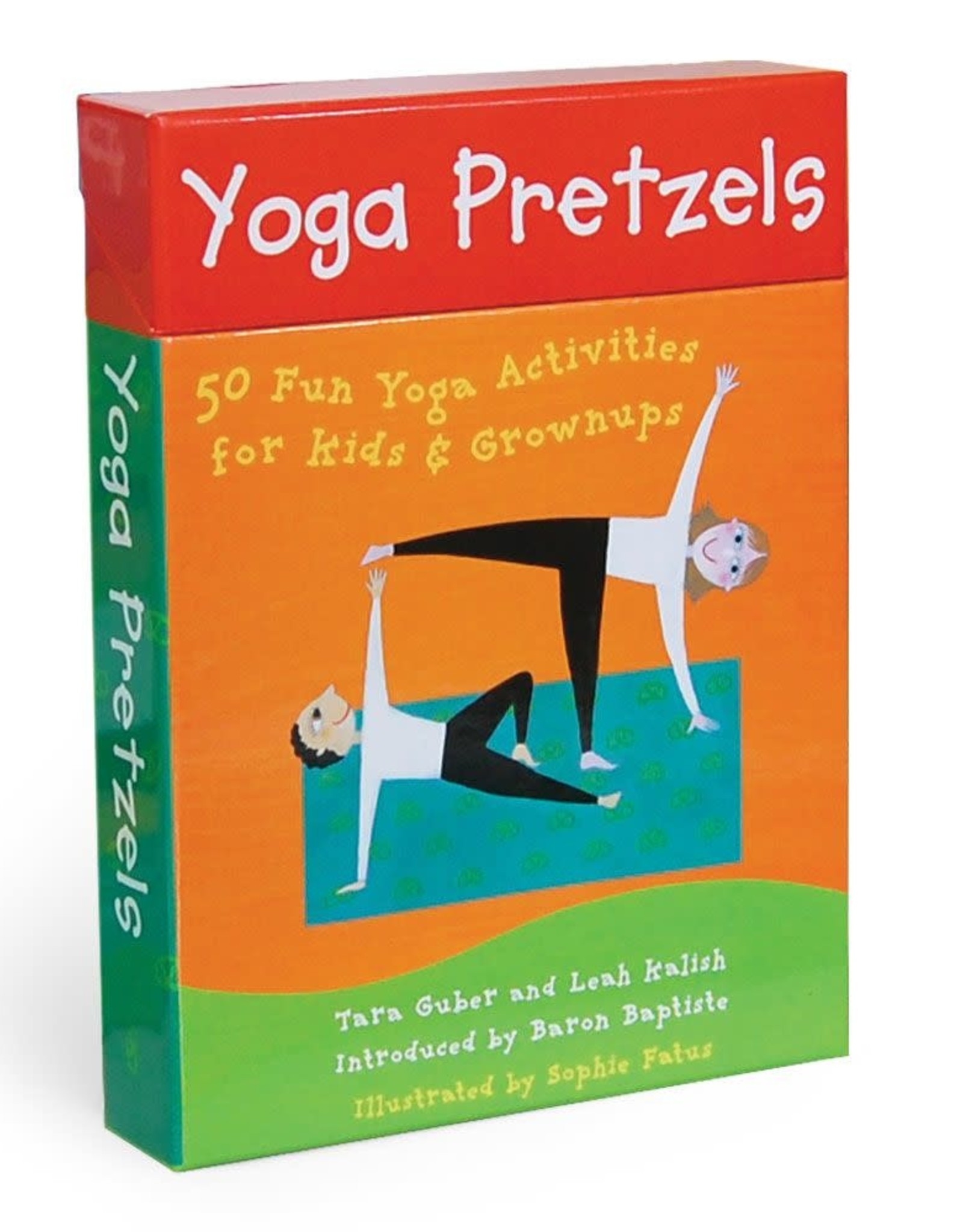 Barefoot Books Yoga Pretzels: 50 Fun Yoga Activities for Kids & Grownups (Card Set)