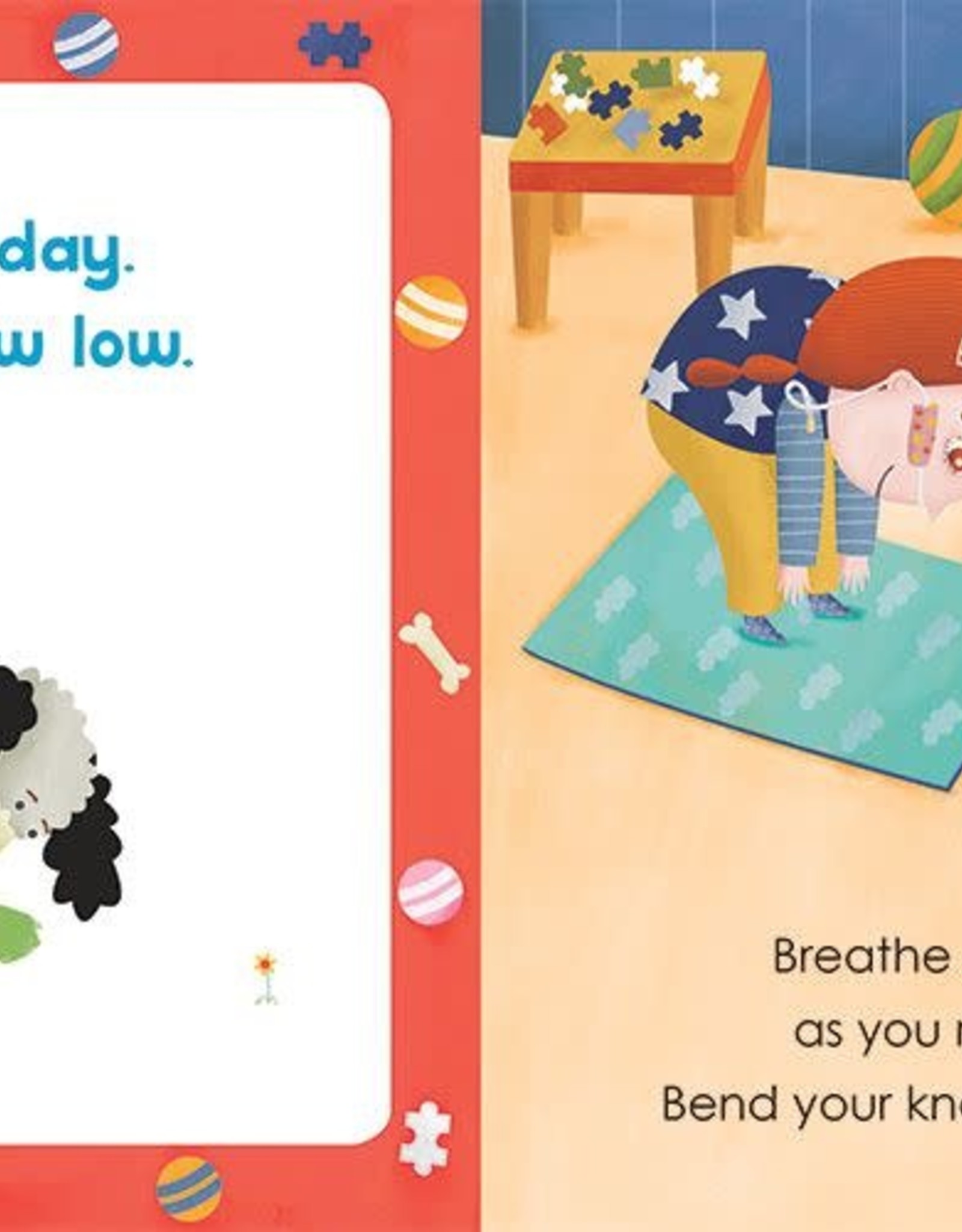 Barefoot Books Yoga Tots: Strong Puppy (Board Book)