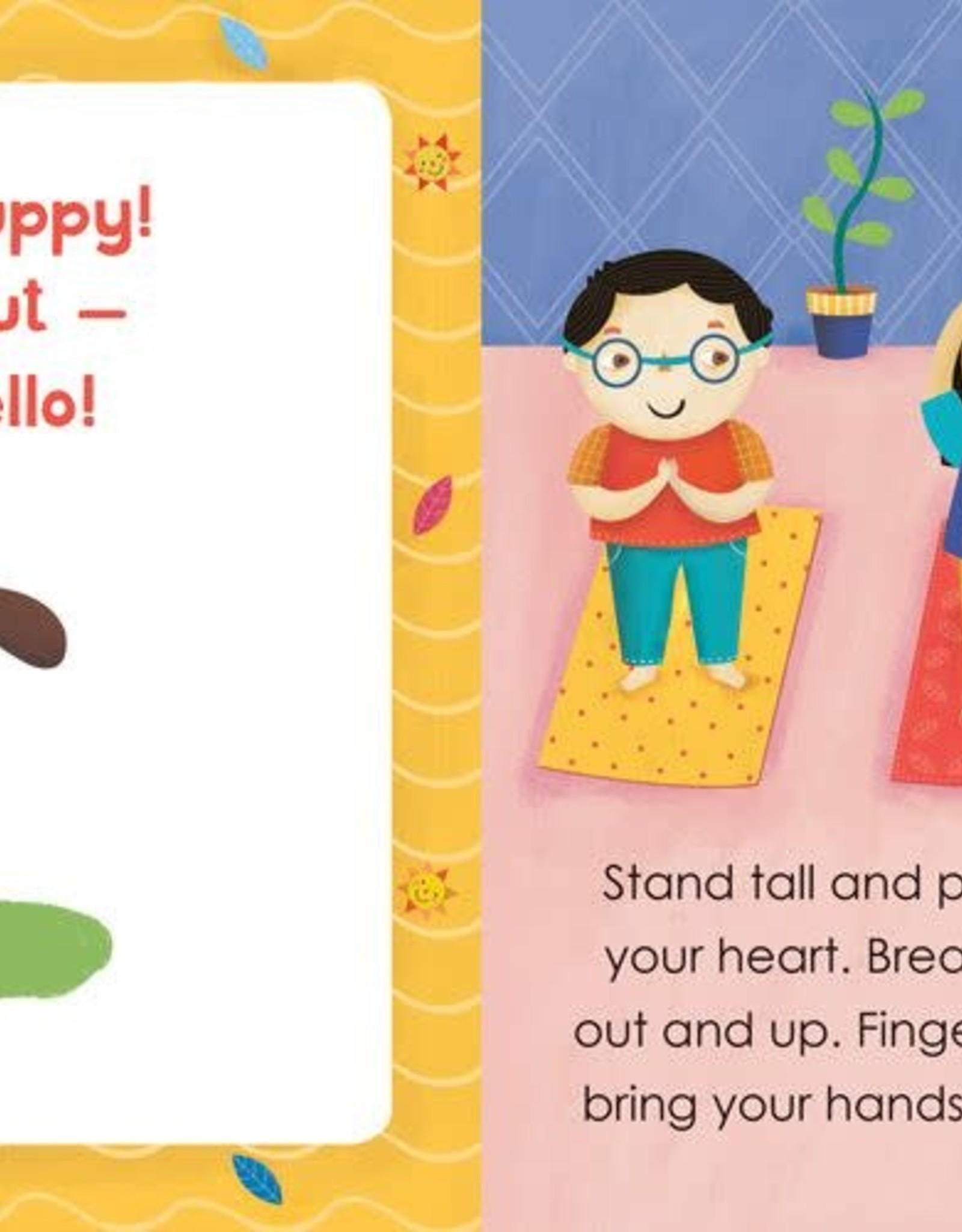 Barefoot Books Yoga Tots: Strong Puppy (Board Book)
