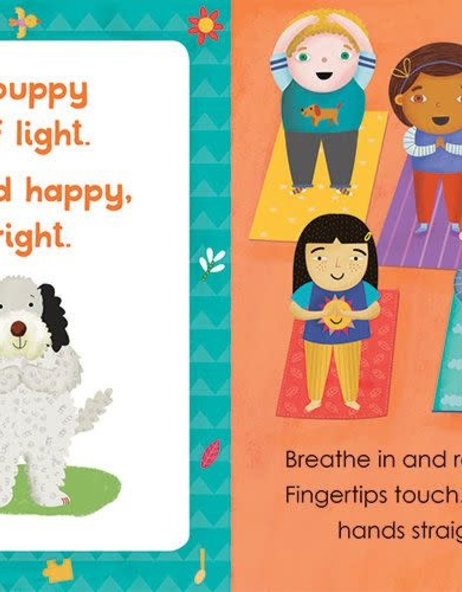 Barefoot Books Yoga Tots: Strong Puppy (Board Book)