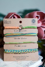 Lucia's Imports Elements String Bracelet Set (Assorted)