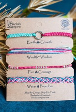 Lucia's Imports Elements String Bracelet Set (Assorted)