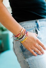 Lucia's Imports Earth Elements String Bracelets, Assorted Colors
