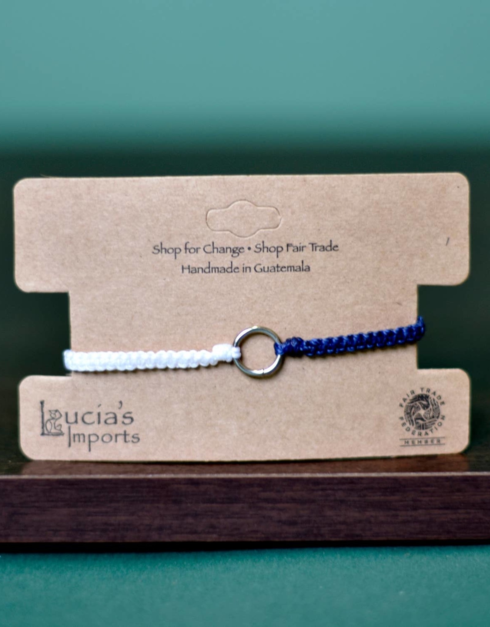 Lucia's Imports Earth Elements String Bracelets, Assorted Colors
