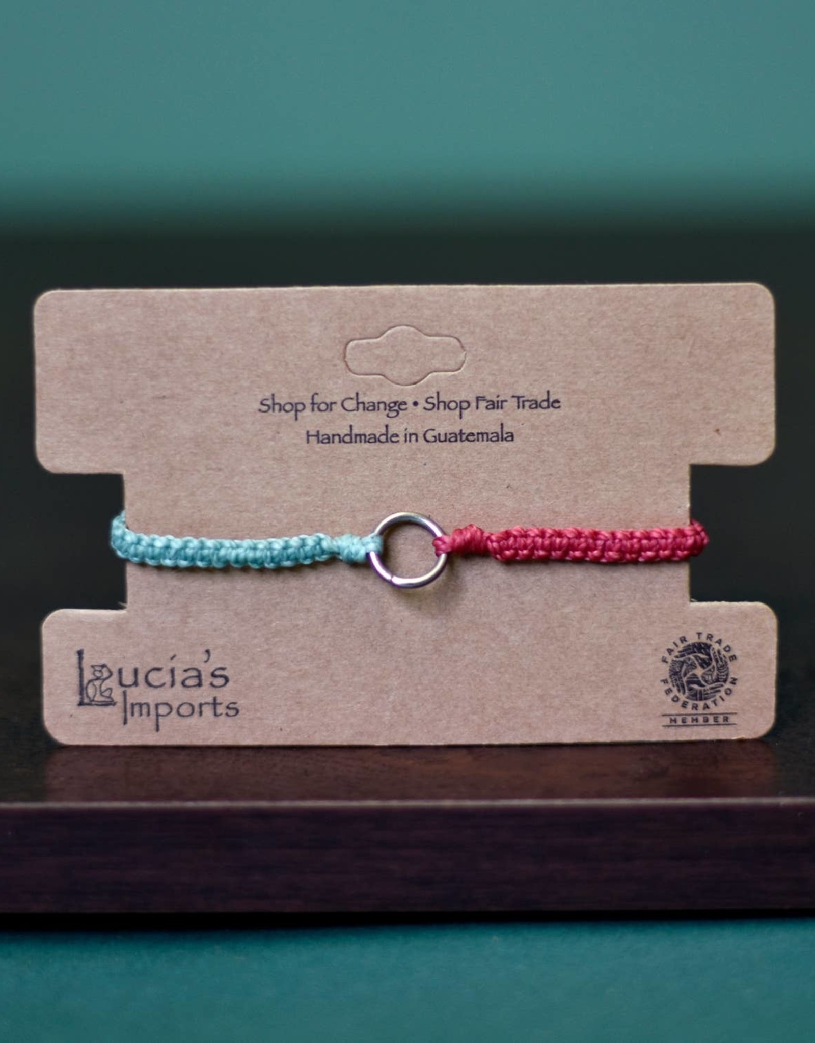 Lucia's Imports Earth Elements String Bracelets, Assorted Colors
