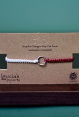 Lucia's Imports Earth Elements String Bracelets, Assorted Colors