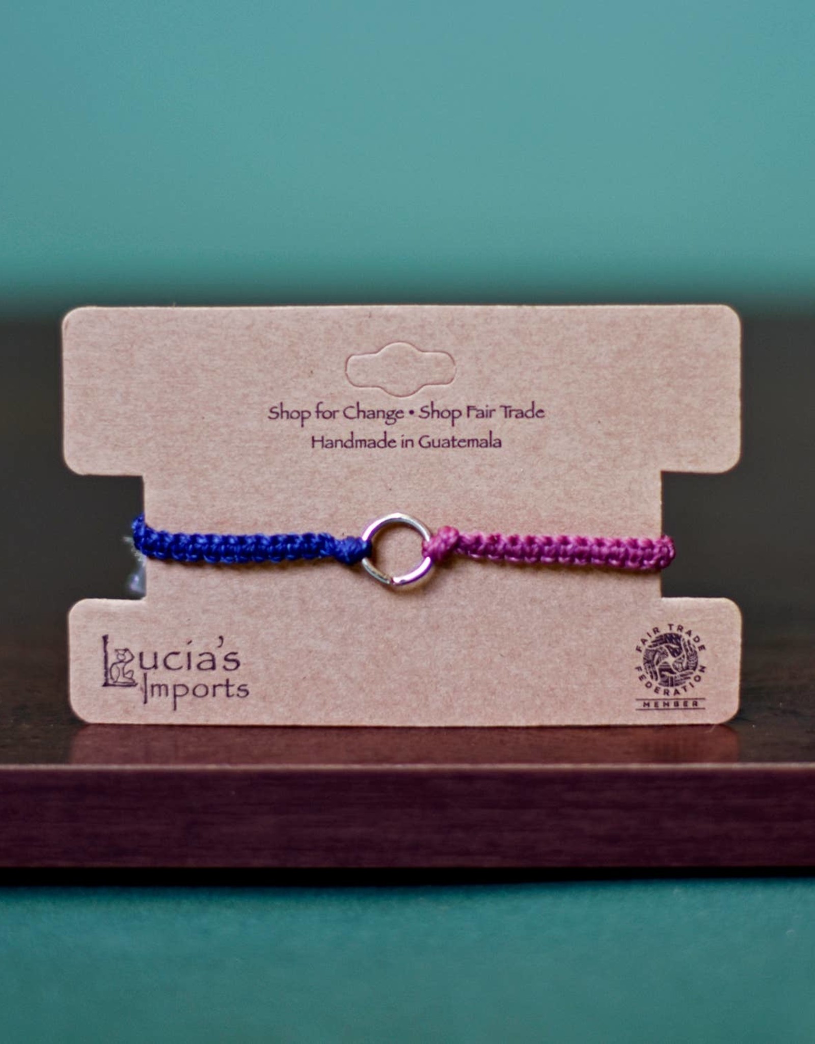 Lucia's Imports Earth Elements String Bracelets, Assorted Colors