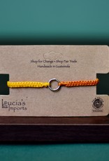 Lucia's Imports Earth Elements String Bracelets, Assorted Colors