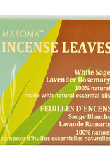 Maroma White Sage & Lavender Rosemary Incense Leaves