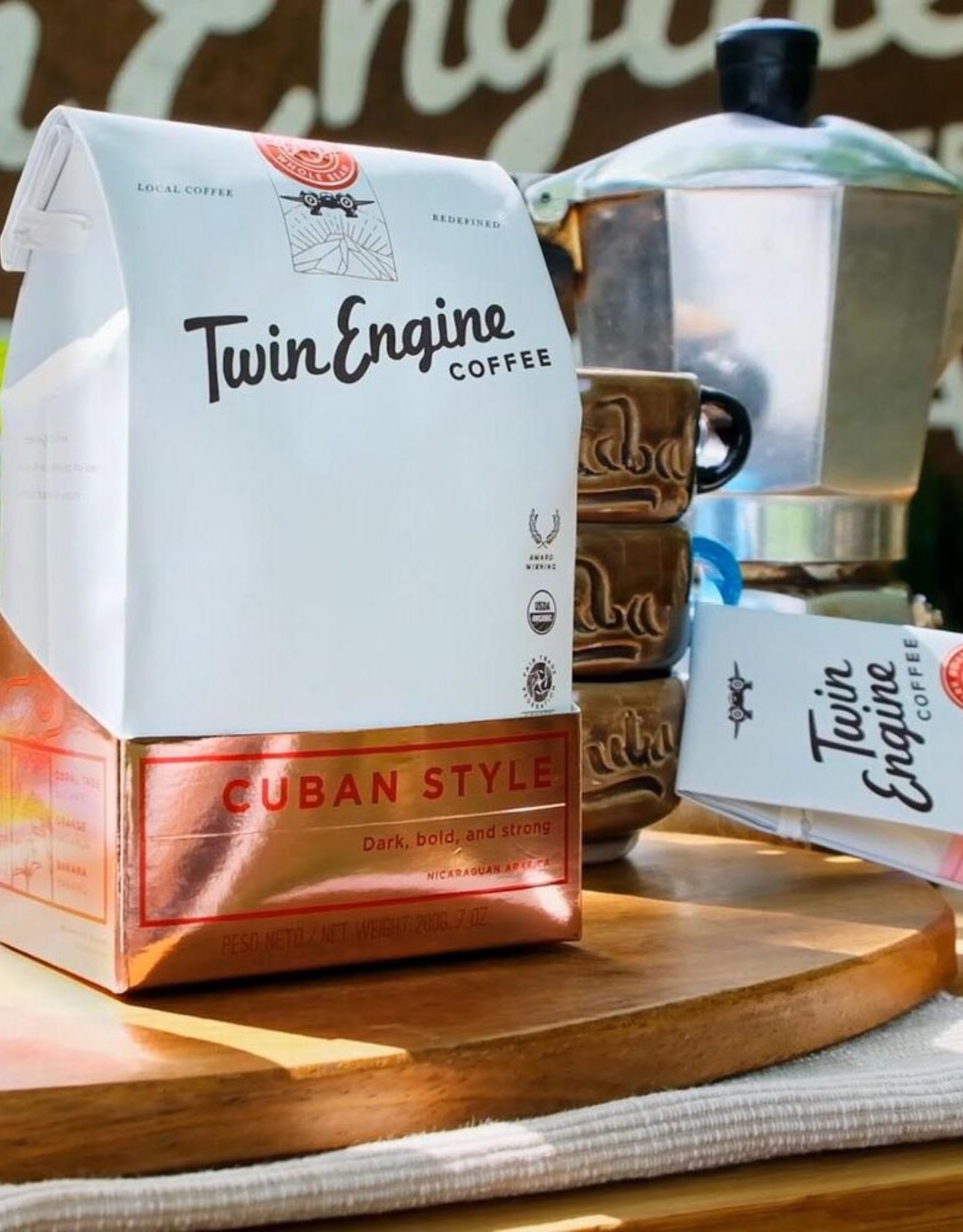 Twin Engine Cuban Style Coffee