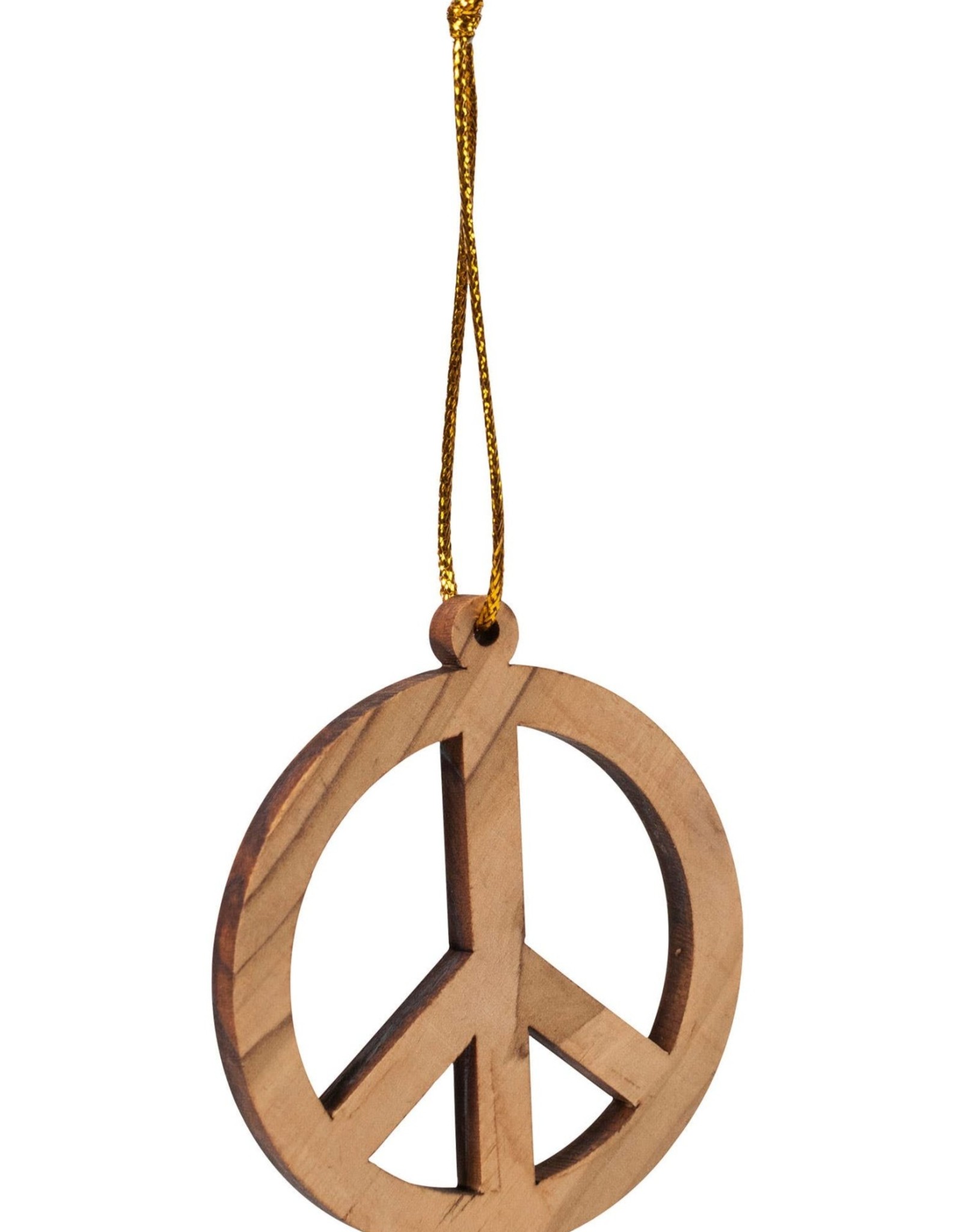 Ten Thousand Villages Peace Symbol Ornament