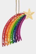 Ten Thousand Villages Quill Rainbow Ornament