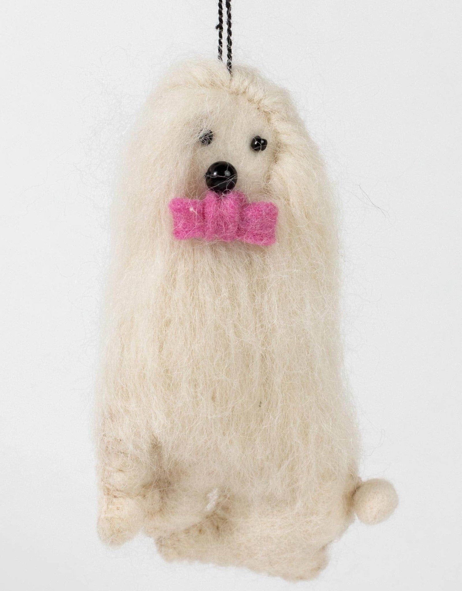 Ten Thousand Villages Yeti Dog Ornament