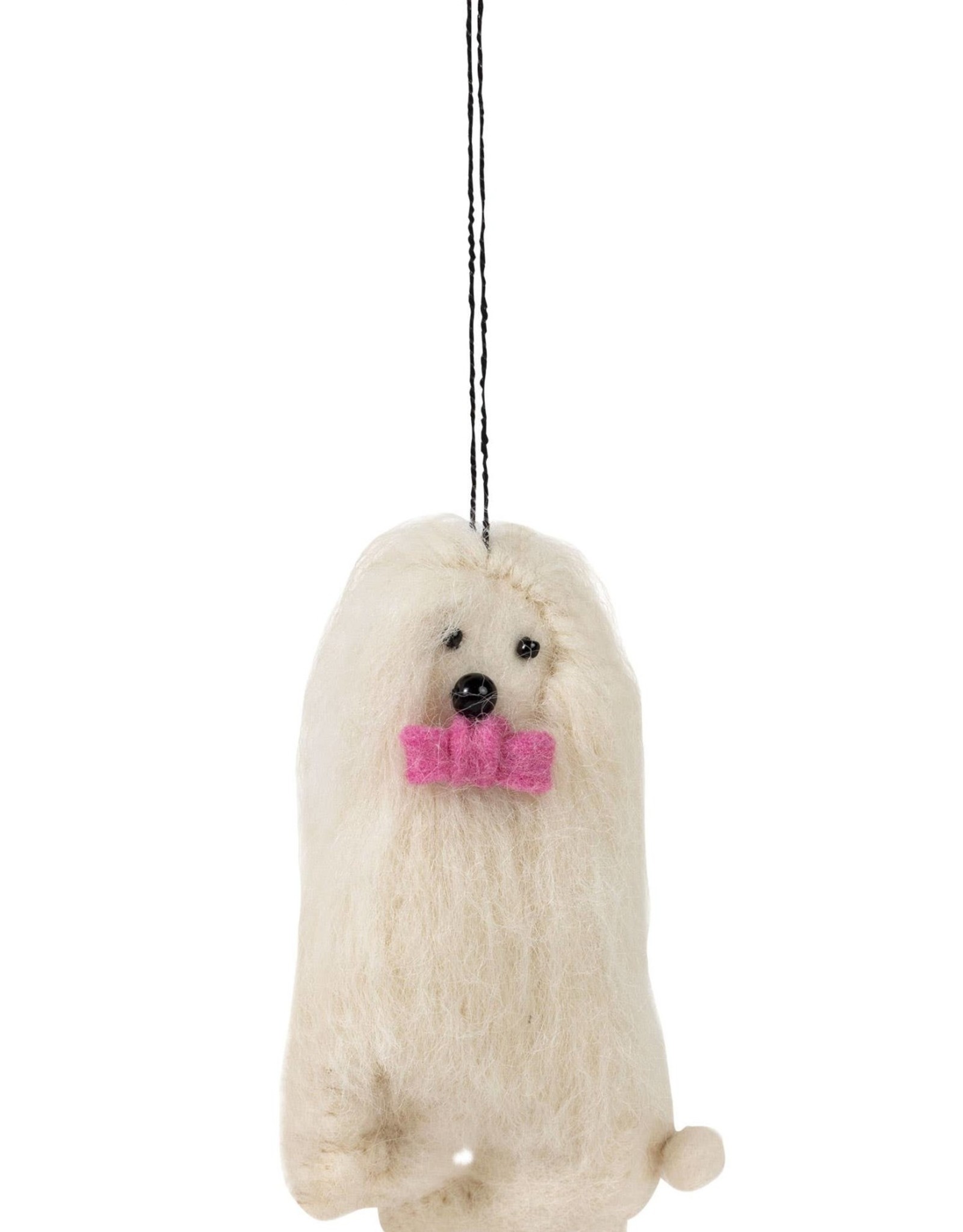 Ten Thousand Villages Yeti Dog Ornament