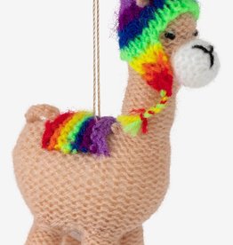 Ten Thousand Villages Llama Love Ornament