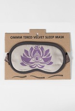 Ten Thousand Villages Ommm Tired Sleep Mask