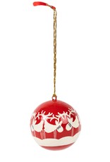 Ten Thousand Villages Dancing Reindeer Ornament