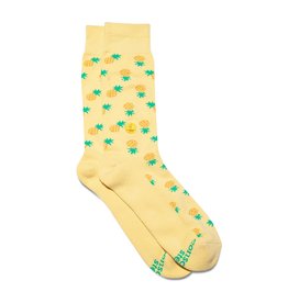 Conscious Step Socks that Provide Meals - Large (Pineapple)