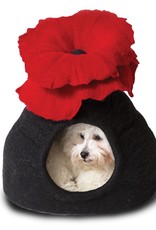 Dharma Dog Karma Cat Black & Red Bouquet Cave