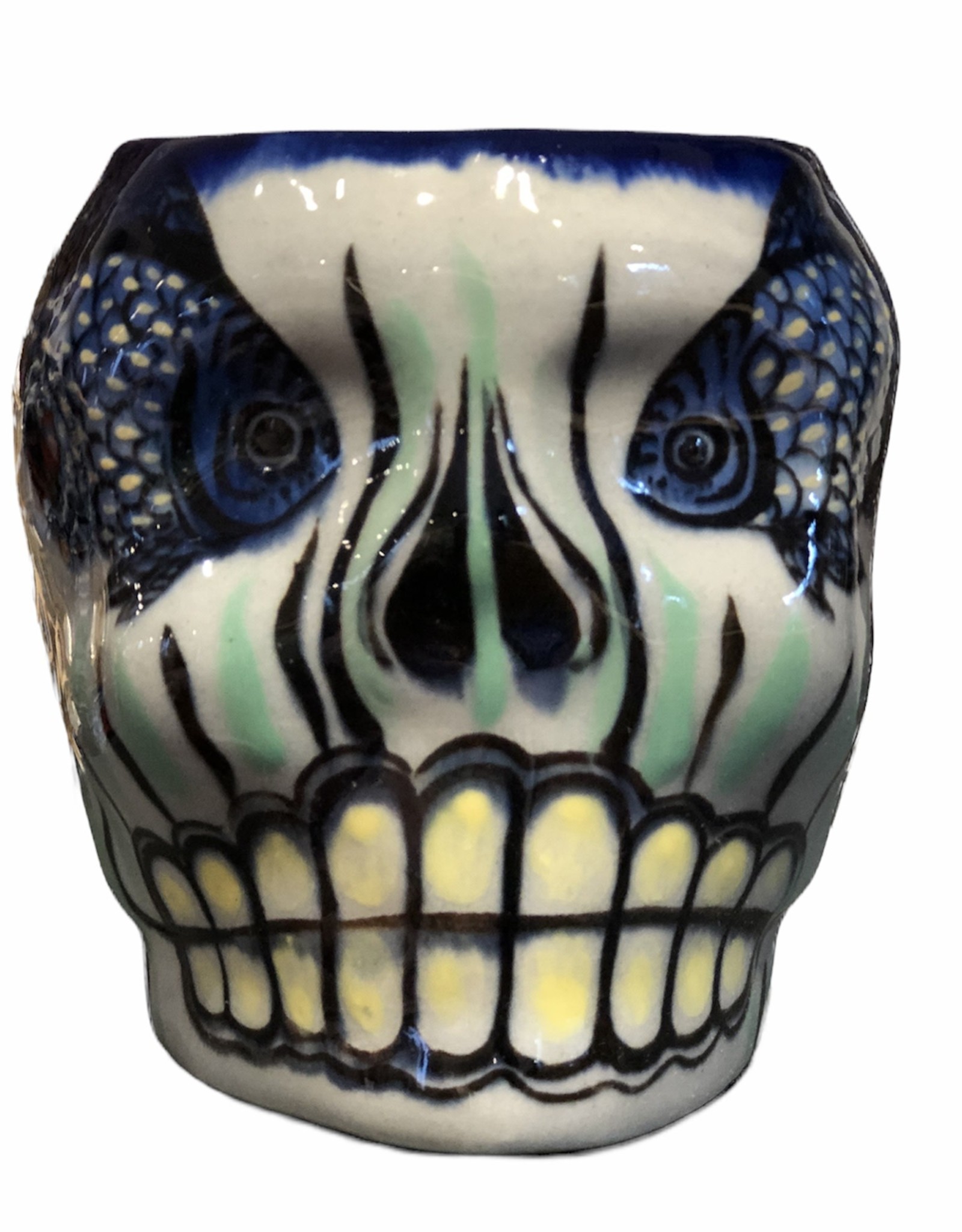 Lucia's Imports Sugar Skull Skeleton Mug