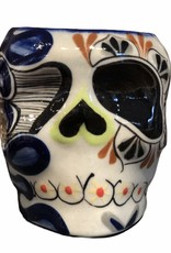 Lucia's Imports Sugar Skull Skeleton Mug