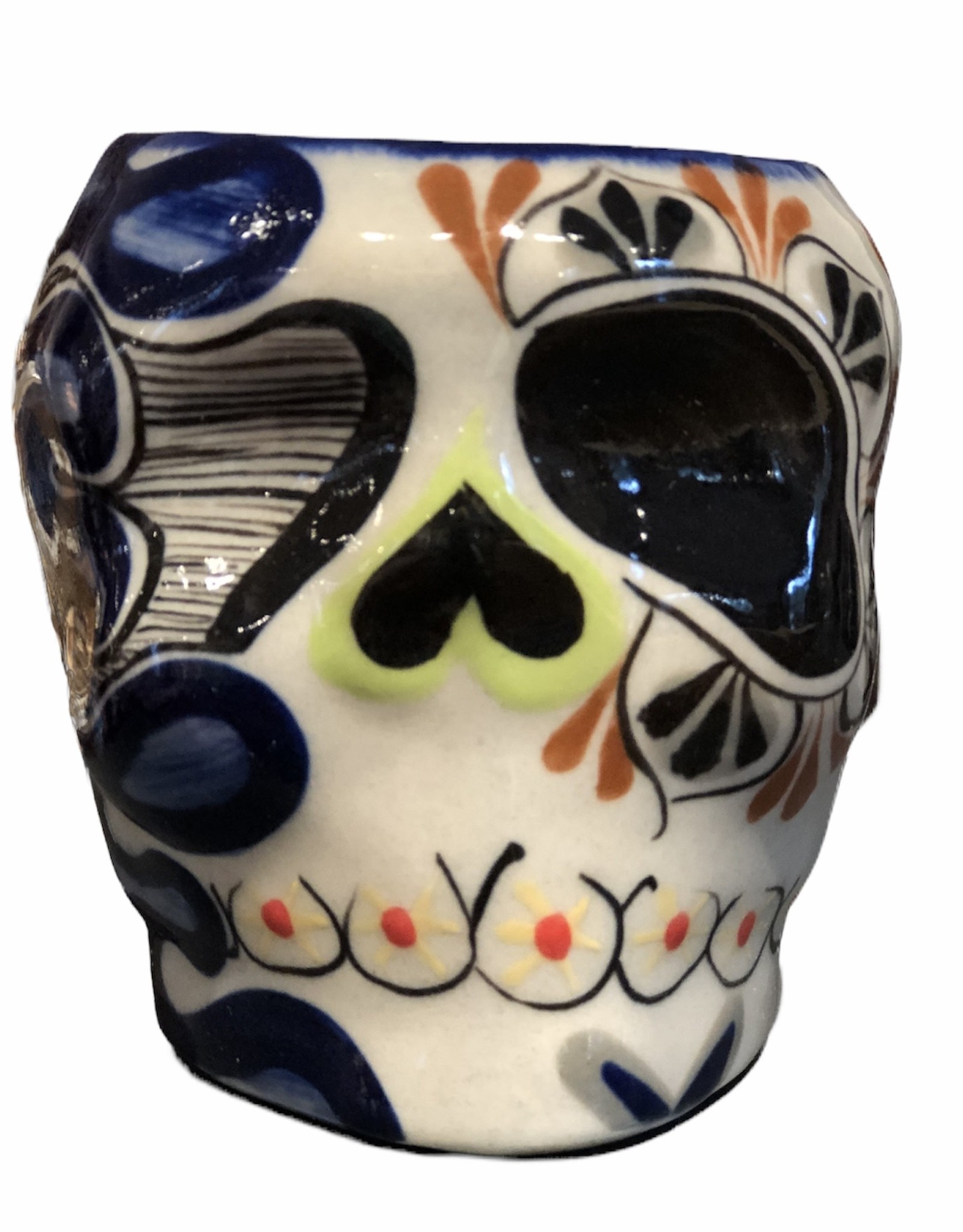 Hand Painted Mug  Sugar Skull Coffee Mug - Zenwaro