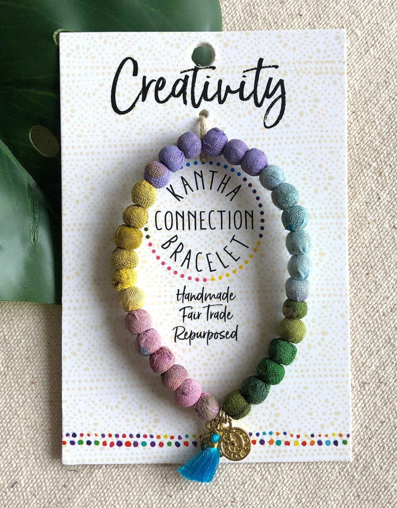 WorldFinds Kantha Connection Bracelet - Creativity