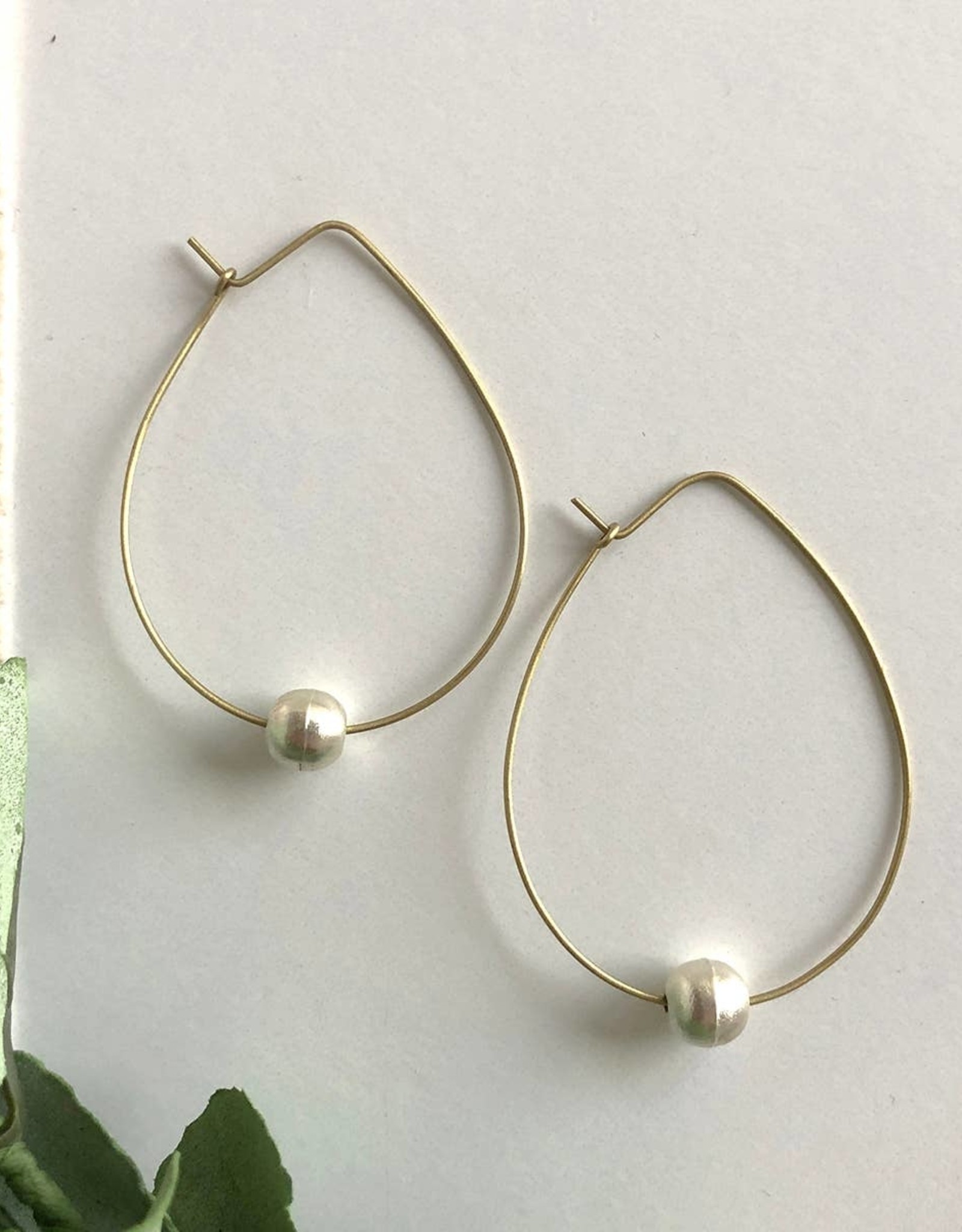 WorldFinds Ethereal Bead Hoops