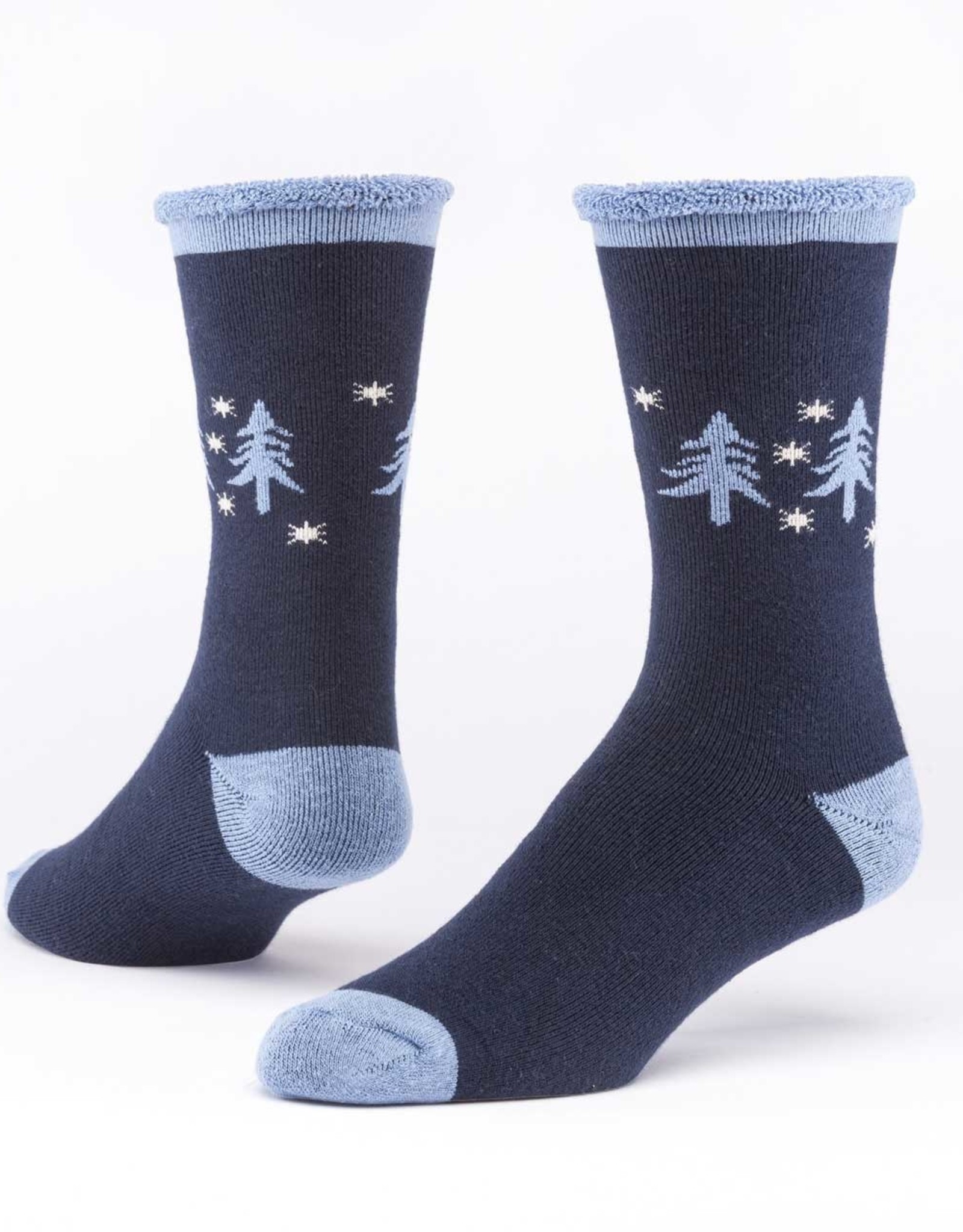 Maggie's Organics Wool Snuggle Socks (Forest Navy)