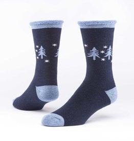 Maggie's Organics Wool Snuggle Socks (Forest Navy)