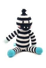 Pebble Zebra Rattle