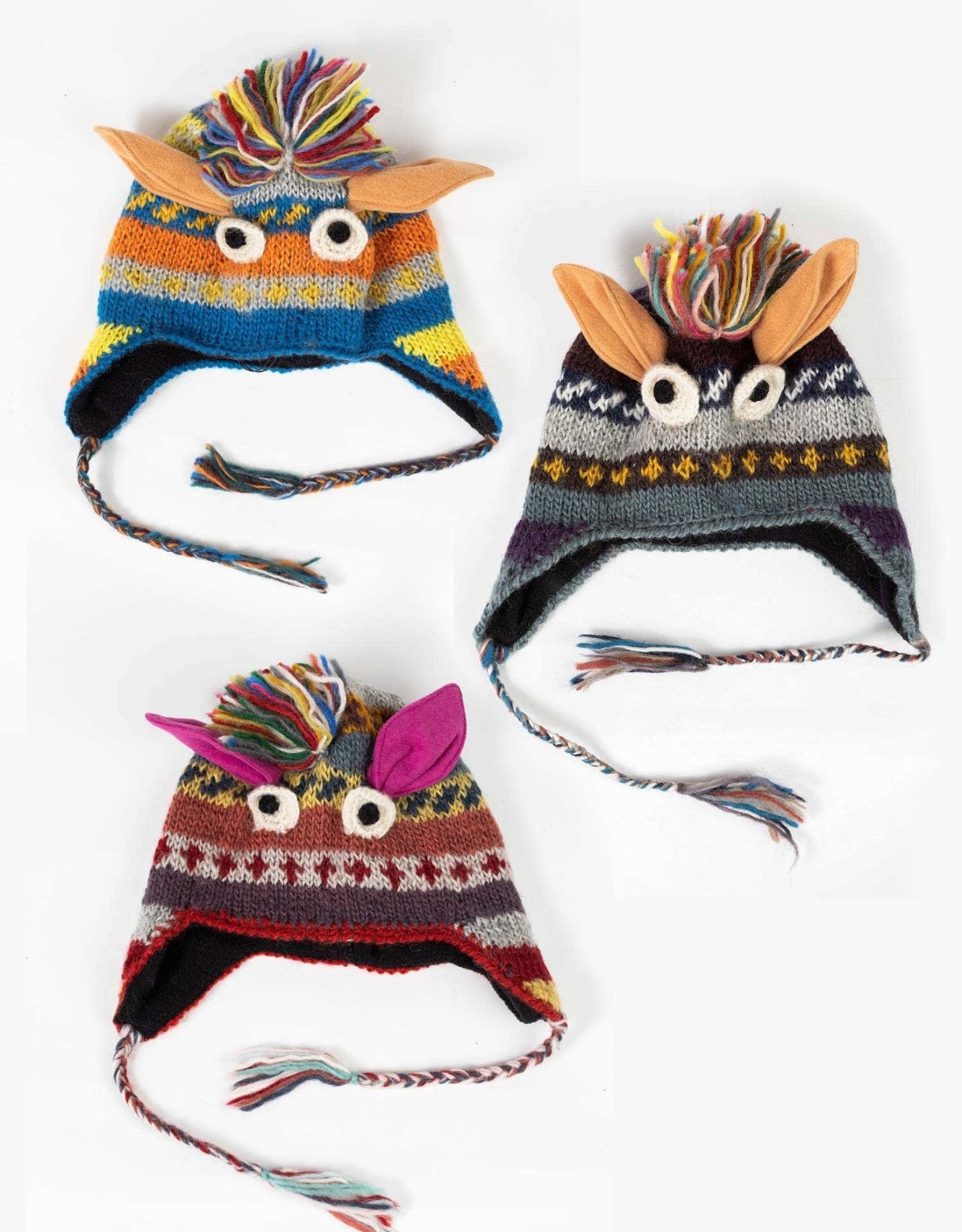 Ten Thousand Villages Kid's Monster Hat