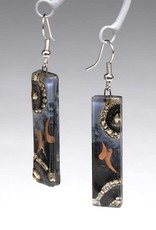 Ten Thousand Villages Fascination Glass Earrings