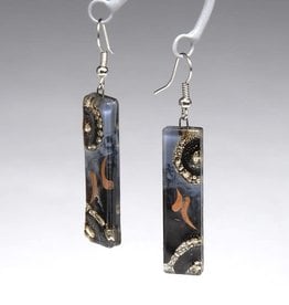 Ten Thousand Villages Fascination Glass Earrings